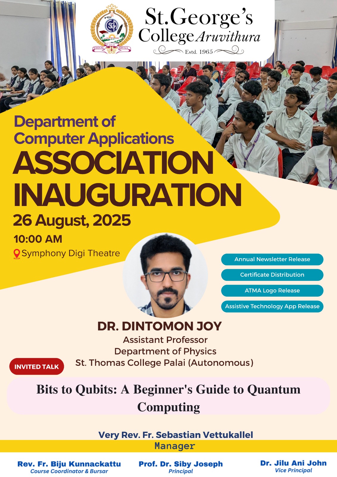 Computer Applications Association Inauguration